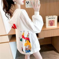 批发官图 特价 【100涤纶】夏季新款<b class='q'>韩版</b>宽松胖MM开衫防晒上衣外套