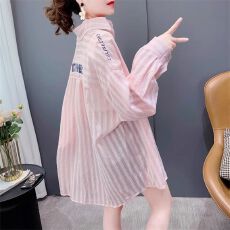 批发官图 特价 【100涤纶】夏季新款<b class='q'>韩版</b>衬衫开衫polo领防晒外套