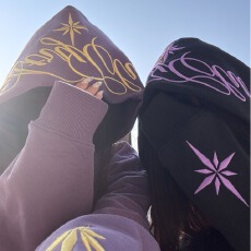 批发官图 特惠【纯棉华棉复合牛奶丝】春秋新款刺绣连帽<b class='q'>卫衣</b>