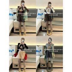 批发韩国东大门2025松紧腰系带宽松休闲保暖爱心毛绒短<b class='q'>裤</b>女