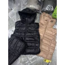 批发韩国东大门新品大爆款连帽羽绒服马甲