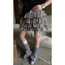 批发韩国东大门代购半身裙26<b class='q'>春</b>季新蛋糕短裙子