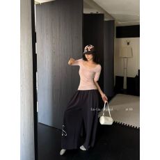 批发十三行新品2026春夏印花美式卫<b class='q'>裤</b>休闲<b class='q'>裤</b>