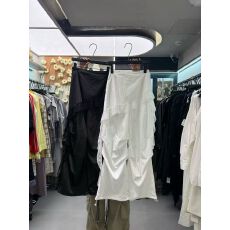 批发欧洲站夏季新款小众设计蕾丝屁连拼接洋气休闲工装<b class='q'>裤</b>休闲<b class='q'>裤</b>