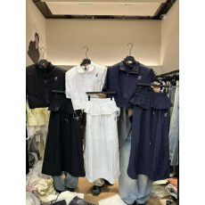 批发韩系立领速干短袖<b class='q'>外套</b>+设计P连半身裙套装