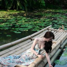 批发波西米亚风复古吊带连衣裙女性感露背海边度假<b class='q'>长</b><b class='q'>裙</b>