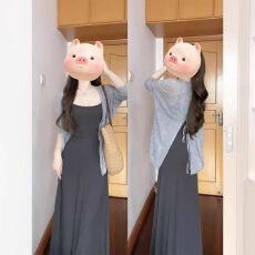 批发慵懒风防晒开<b class='q'>衫</b>薄款女外搭罩<b class='q'>衫</b>夏季披肩中长款<b class='q'>空调</b>上衣