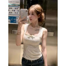 批发新中式国风美学波普慵懒松弛感挂脖<b class='q'>背心</b>女2026夏季新款甜辣妹上衣