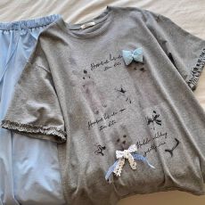 批发[索罗那] 韩国童装2026夏季新款<b class='q'>女童</b>甜美T<b class='q'>恤</b>夏装超洋气<b class='q'>短裙</b>上衣