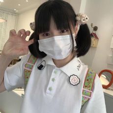 批发已出货 精梳纯棉食毛饭团鱼板polo衫刺绣可爱t恤正肩夏季女