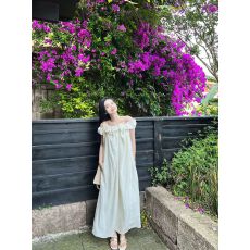 批发已出货 <b class='q'>连衣裙</b>子女夏季新款海边度假宽松长裙