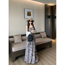 批发已出货 民族风蕾丝吊带<b class='q'>连衣裙</b>女夏波西米亚泰式新疆海边度假后妈