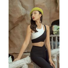 批发已出货<b class='q'>时尚</b>瑜伽服背心女夏季新款百搭性感辣妹穿搭上衣运动健身