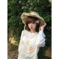 批发已出货<b class='q'>白色</b>微透防晒罩衫女夏轻薄宽松慵懒风长袖休闲上衣