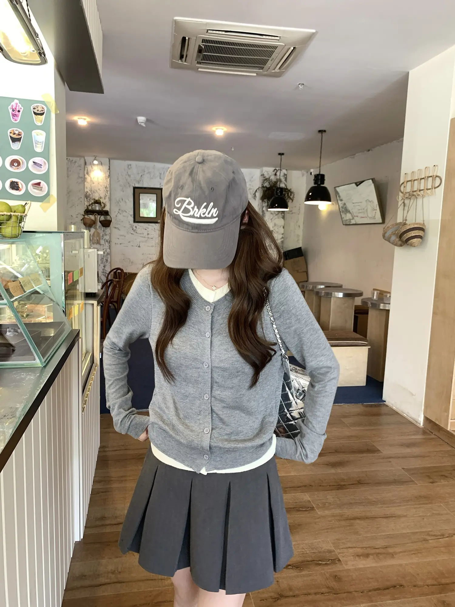 투웨이 레이어드 긴소매 니트 카디건 상세 이미지 20