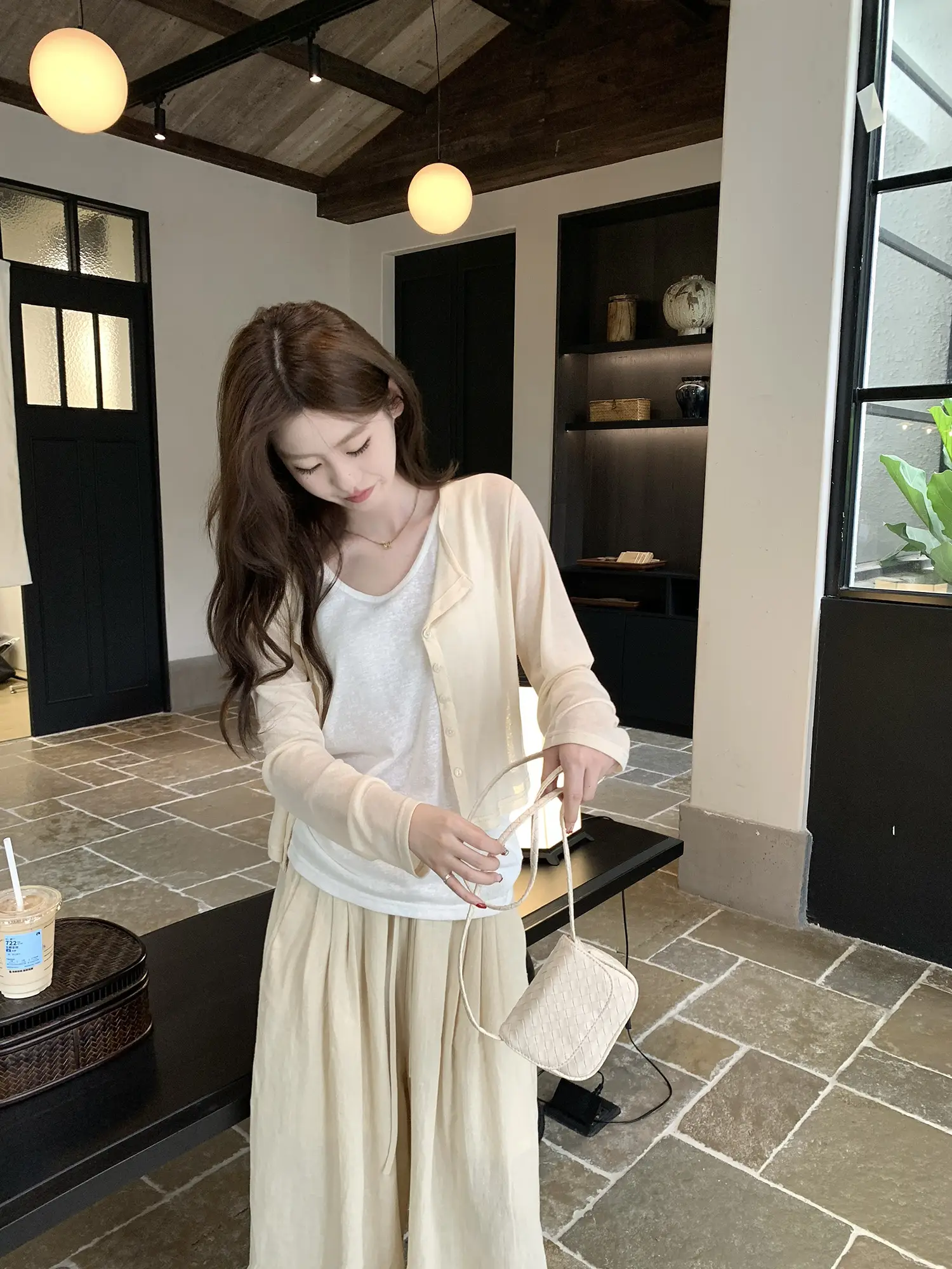 신상 숏 기장 카디건 상세 이미지 7
