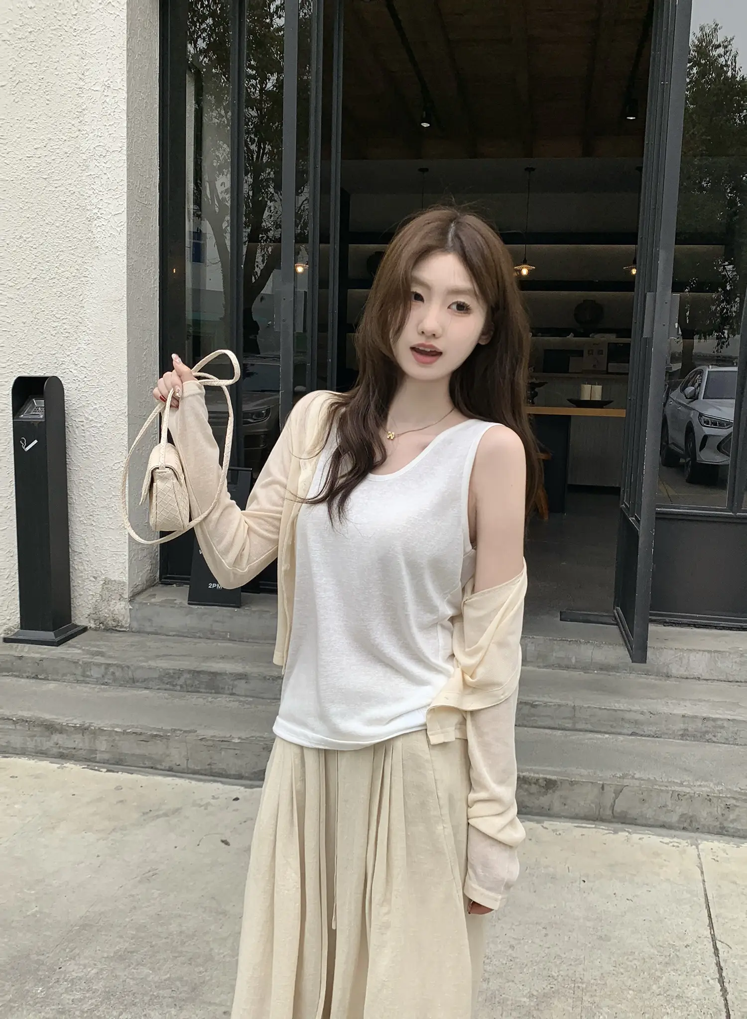 신상 숏 기장 카디건 상세 이미지 10