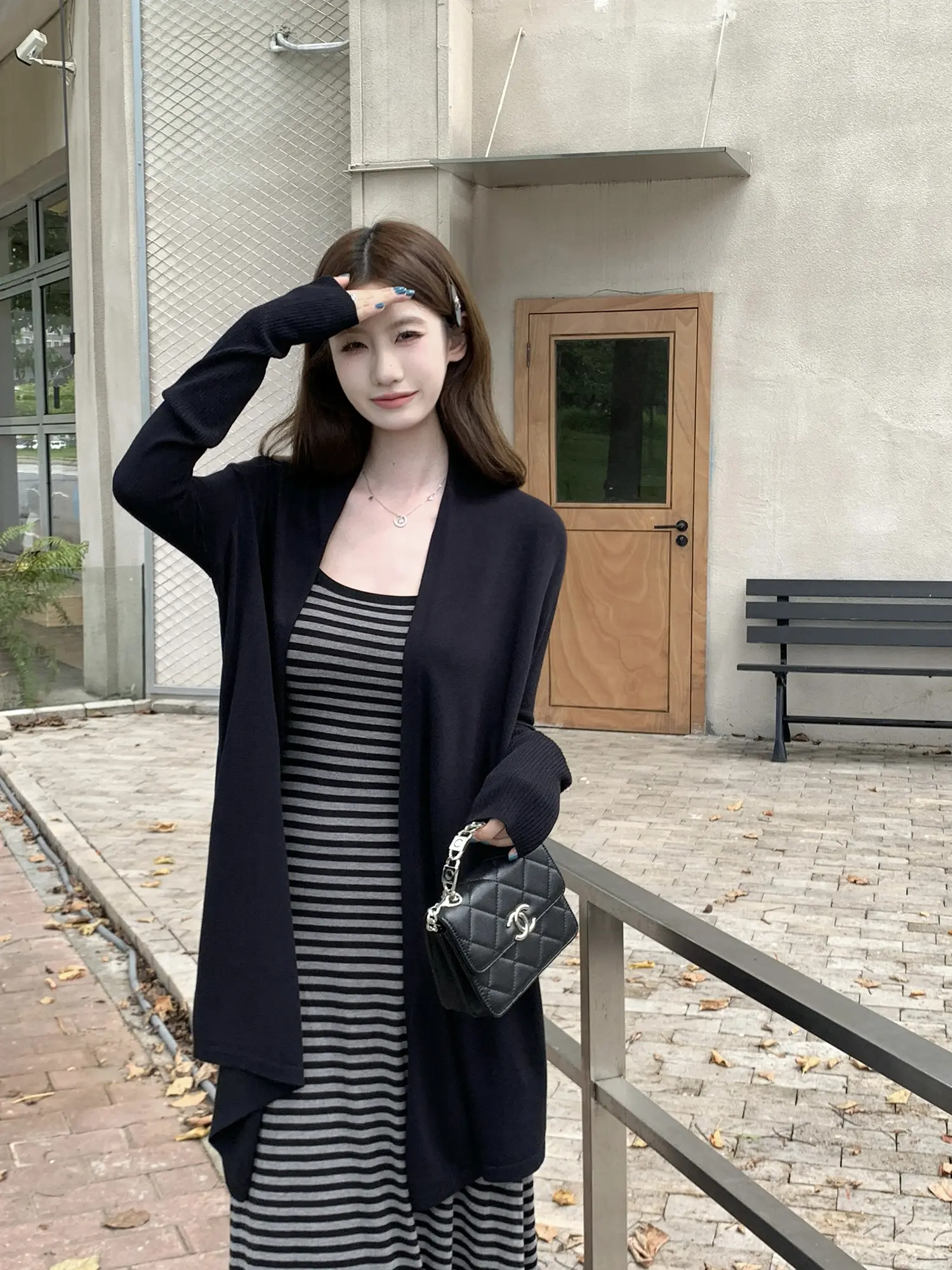 여름 자외선 차단 니트 카디건 상세 이미지 8
