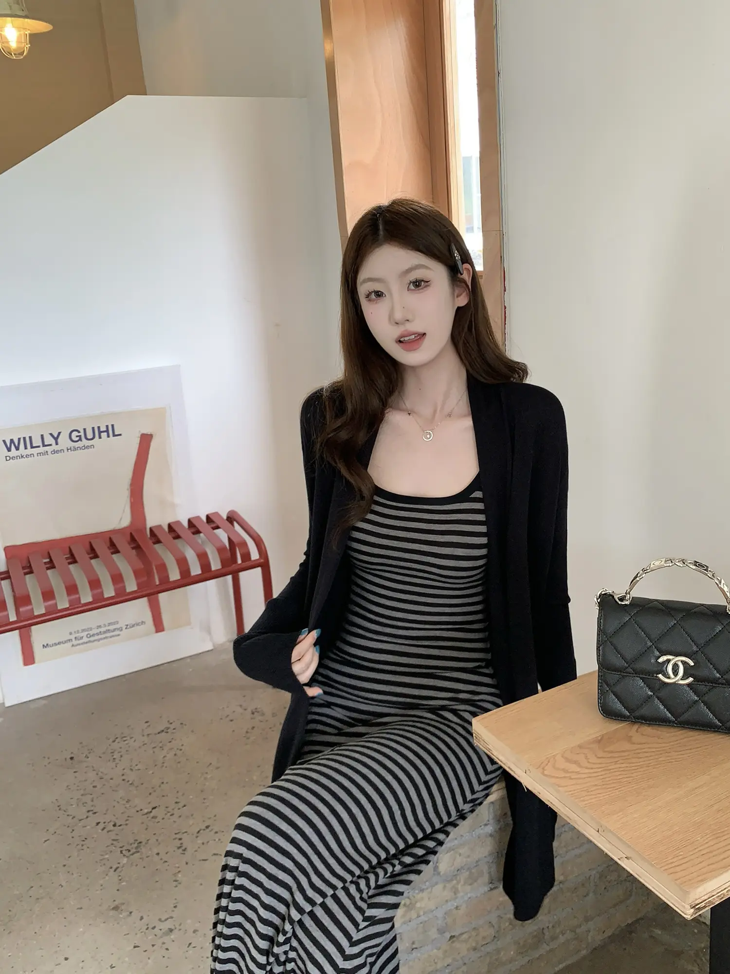 여름 자외선 차단 니트 카디건 상세 이미지 10