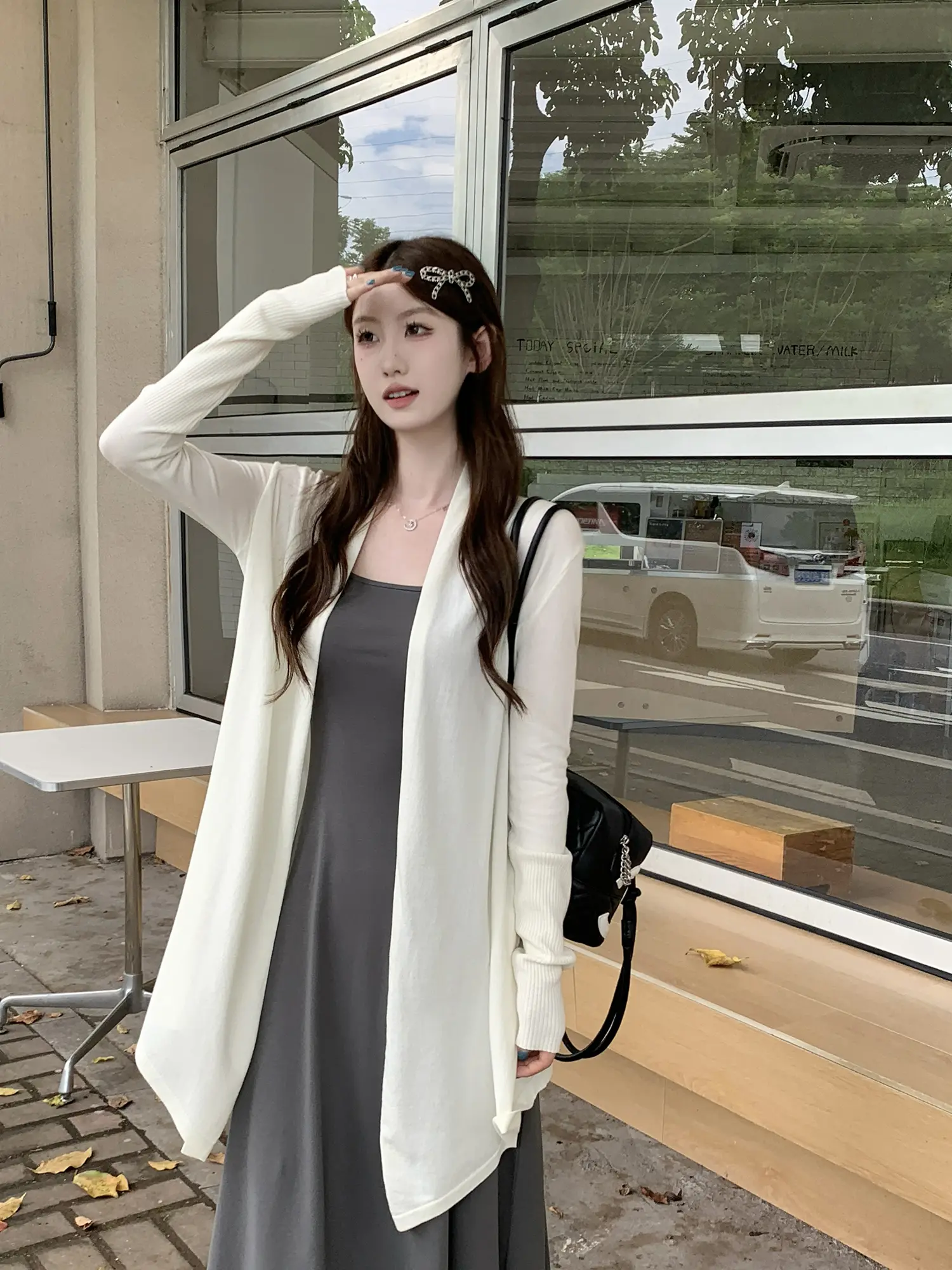 여름 자외선 차단 니트 카디건 상세 이미지 19