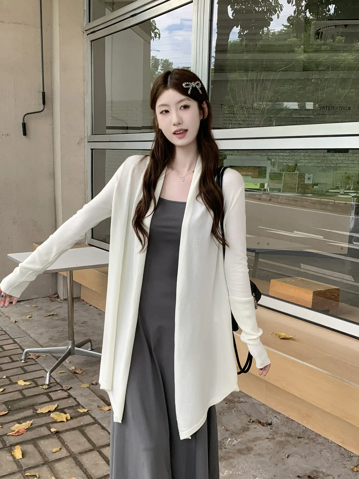 여름 자외선 차단 니트 카디건 상세 이미지 21