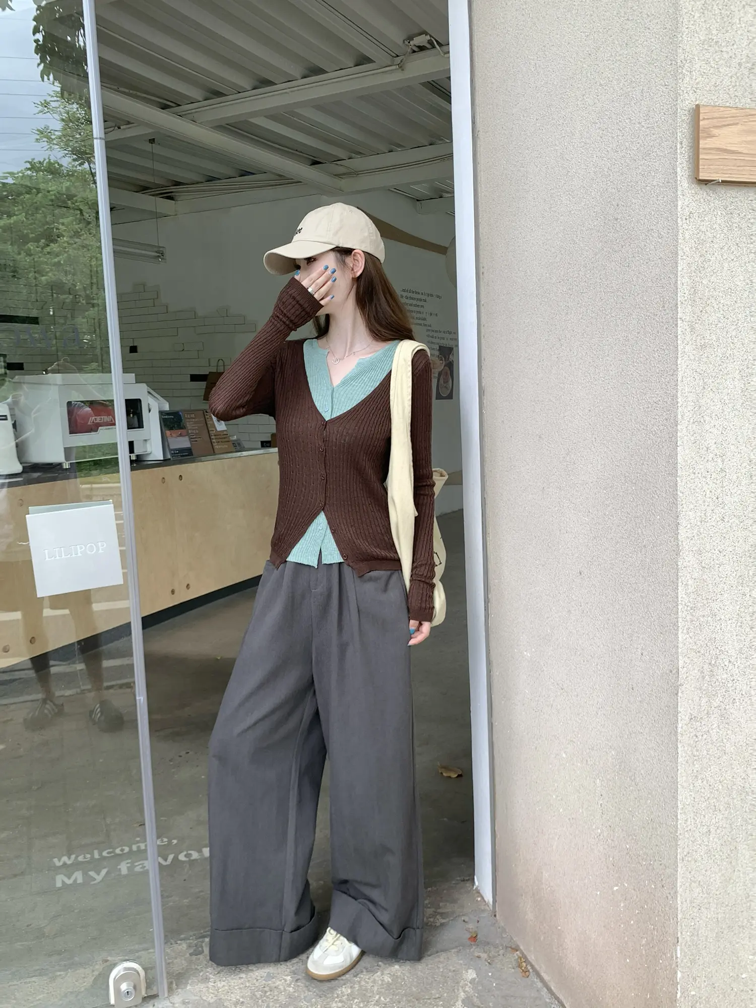 레이어드 니트 카디건 상세 이미지 36