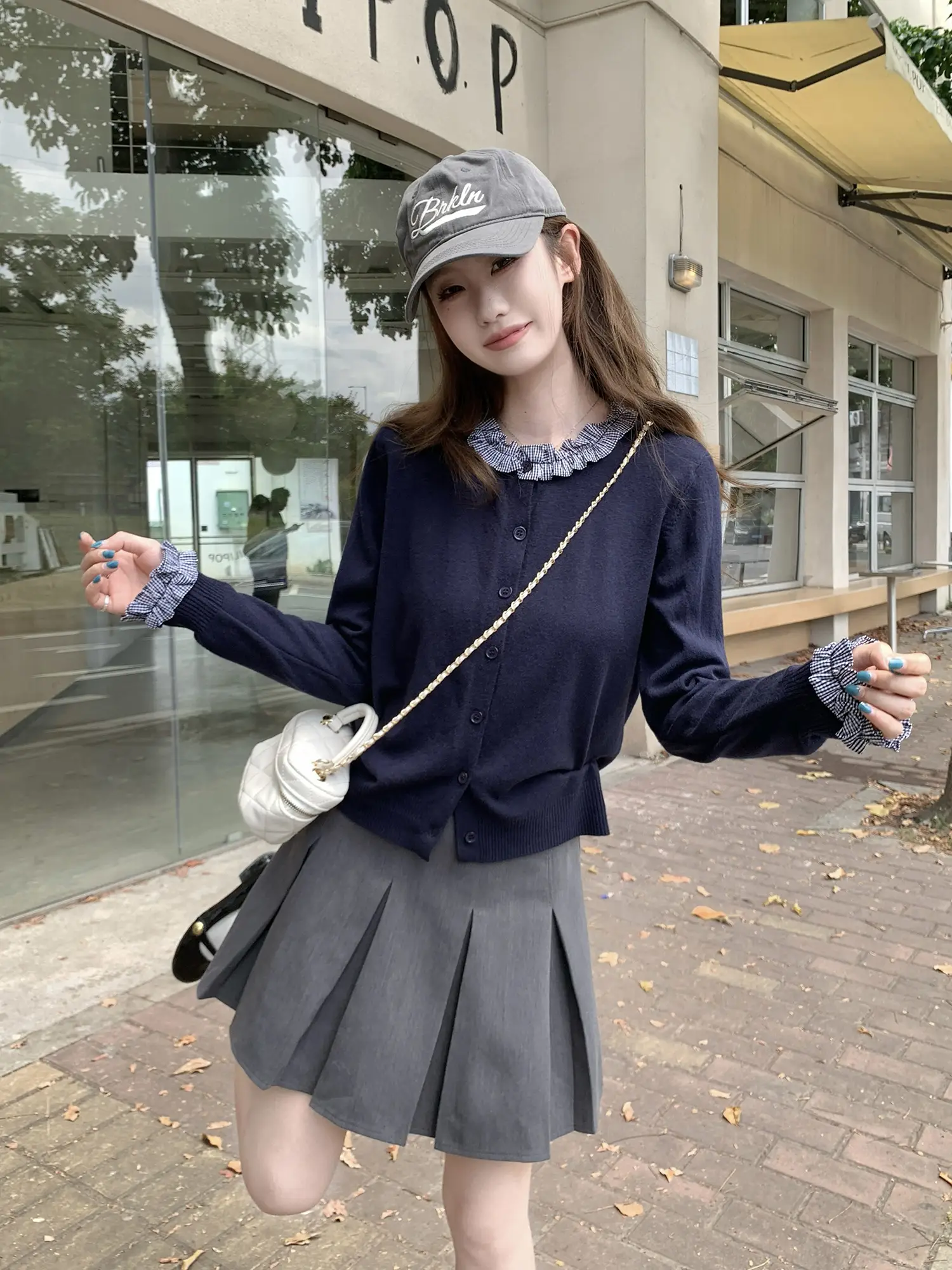 레이어드 카디건 상세 이미지 4