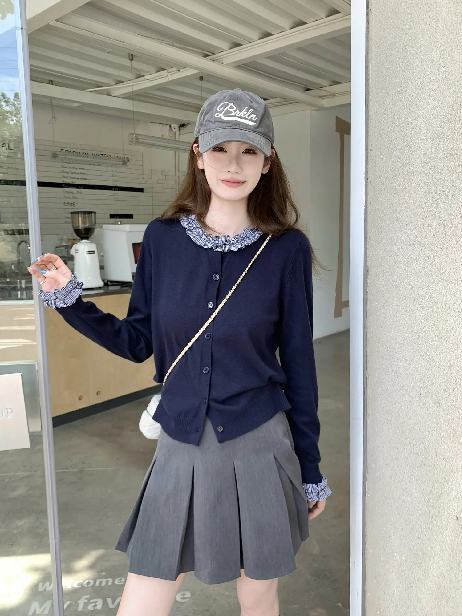 레이어드 카디건 상세 이미지 5