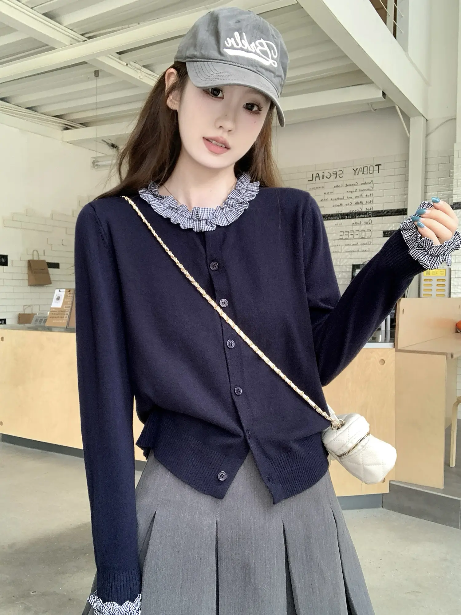 레이어드 카디건 상세 이미지 7