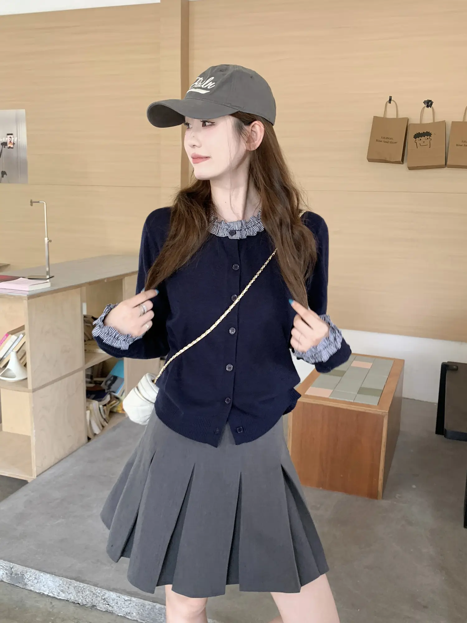 레이어드 카디건 상세 이미지 11