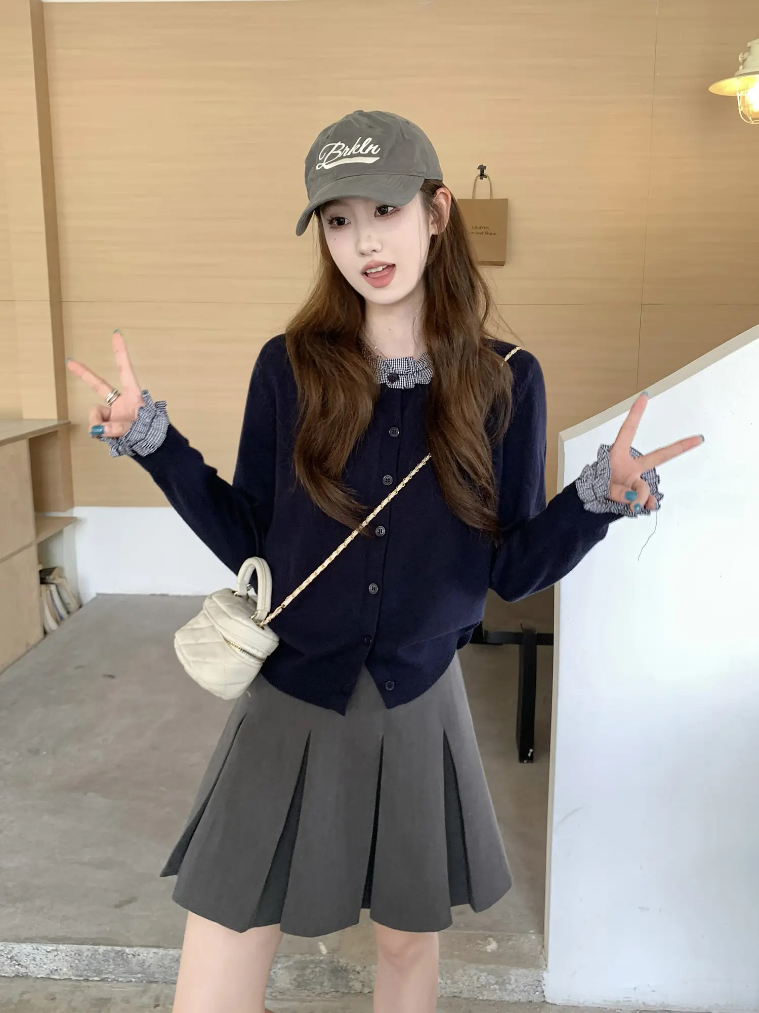 레이어드 카디건 상세 이미지 12