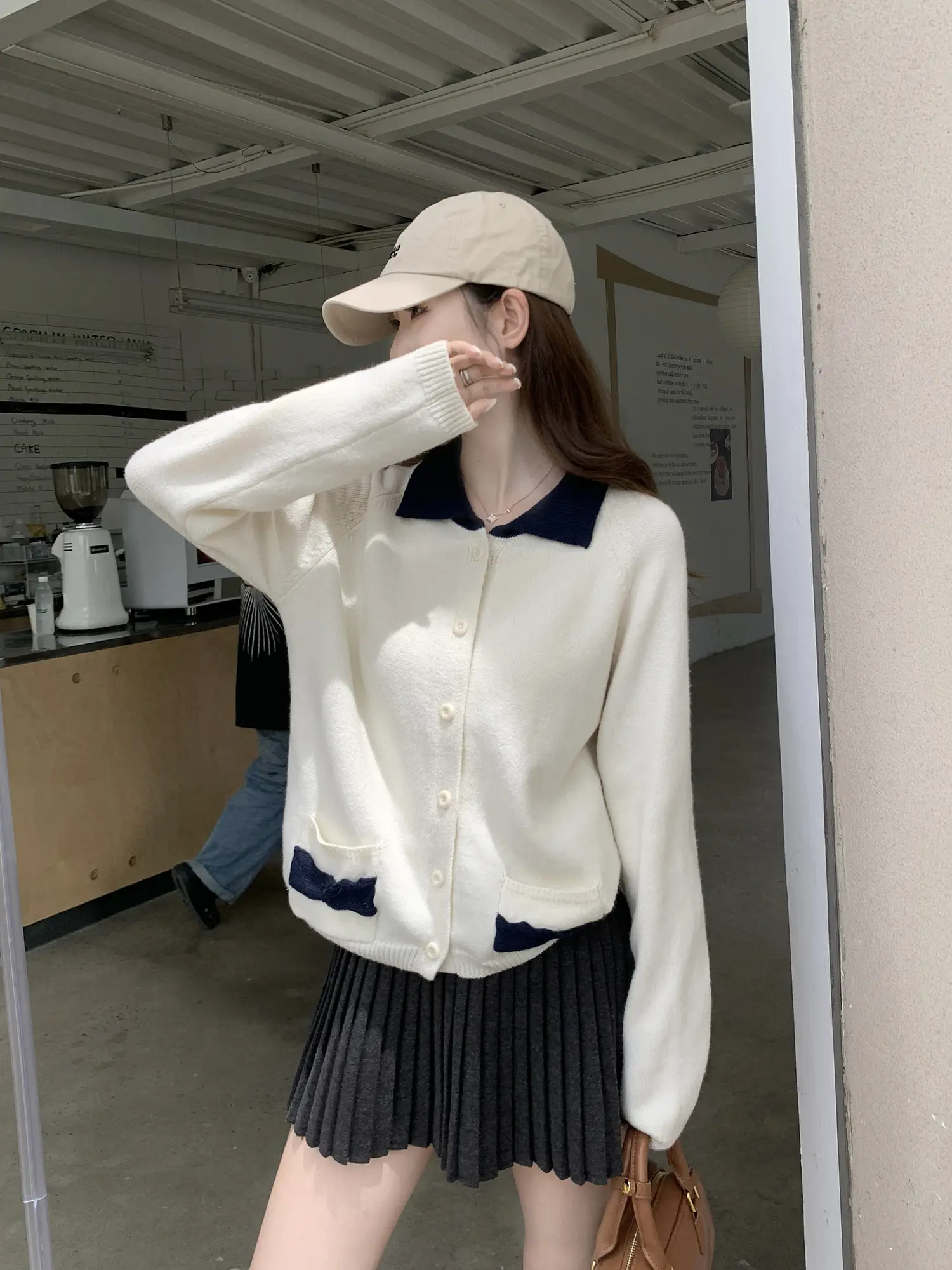 한풍 가을 니트 가디건 상세 이미지 20