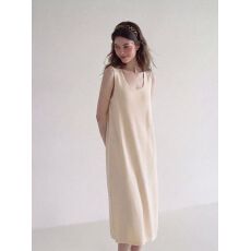 批发纯色可外穿百搭睡裙女夏季背心性感宽松ins美式<b class='q'>纯棉</b>家居服可外穿