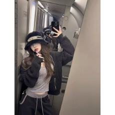 批发针织开衫毛衣外套内搭打底衫上衣<b class='q'>休闲</b>长裤套装