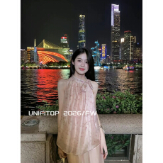 批发原版雪纺面料 有内里 衬衫法式复古气质甜辣露肩海边度<b class='q'>无袖</b>上衣