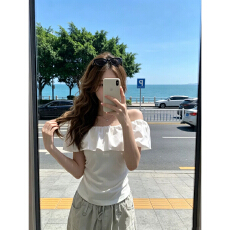 批发已出货  夏季修身短款温柔