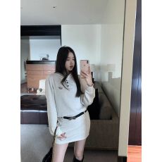 批发高品质刺绣连帽<b class='q'>连衣裙</b>2026秋季新款学院风<b class='q'>运动</b>休闲通勤裙子