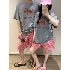 批发情侣睡衣女春夏季<b class='q'>短</b>袖纯棉可外穿26新款男士大码格子马套装家居服