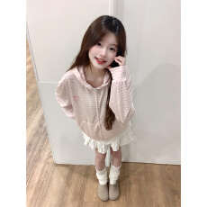 批发已出货#原版做工+刺绣+双层帽【广州莱赛尔面料】连帽防晒罩衫女