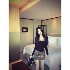 批发性感辣妹套装女秋冬季御姐风气质吊带长袖上衣包臀半身裙子一整套