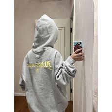 批发美式高街重工刺绣连帽加绒加厚卫衣女冬季2025<b class='q'>新款</b>潮牌<b class='q'>情侣装</b>外套