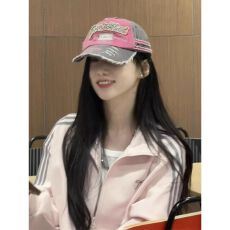 批发美式复古粉色蝴蝶结三条杠立领<b class='q'>卫衣</b>外套女春秋冬学院风<b class='q'>开衫</b>上衣潮