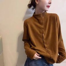 批发德绒半高领长袖打底衫2025秋<b class='q'>冬</b>新款大码胖MM洋气百搭显瘦保暖上衣