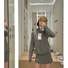 批发小个子套装秋装女装新款辣妹灰色立领<b class='q'>长袖</b>外套<b class='q'>运动包</b>臀裤裙女