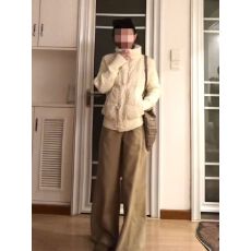 批发休闲厚实麻花针织拼接棉服女冬季防寒百搭假两件立领波点棉衣外套