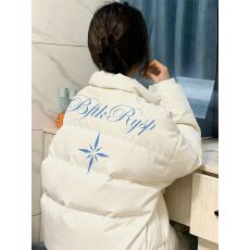 批发可退换（高品质手塞棉不跑棉加厚）冬季棉<b class='q'>服</b>宽松印花棉衣面包<b class='q'>服</b>女