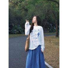 批发原版面料莱赛尔雪花冰爽棉165克布面超爽滑+手感微透<b class='q'>长袖</b>防晒罩衫