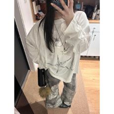 批发原版面料莱赛尔雪花冰爽棉165克布面爽滑微透<b class='q'>长袖</b>牛角袖防晒罩衫