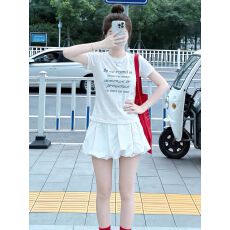 批发高品质220克40支奥代尔92%棉+8%氨纶修身显瘦短袖t恤<b class='q'>女</b>印花上衣