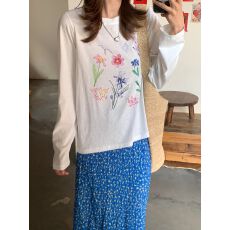 批发【高品质180克亚麻雪花】长袖T恤防晒衫<b class='q'>打底衫</b>罩衫 透气<b class='q'>宽松</b>